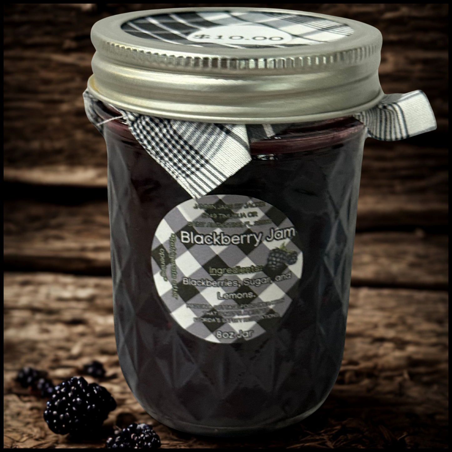 Blackberry Jam- 8oz Jar