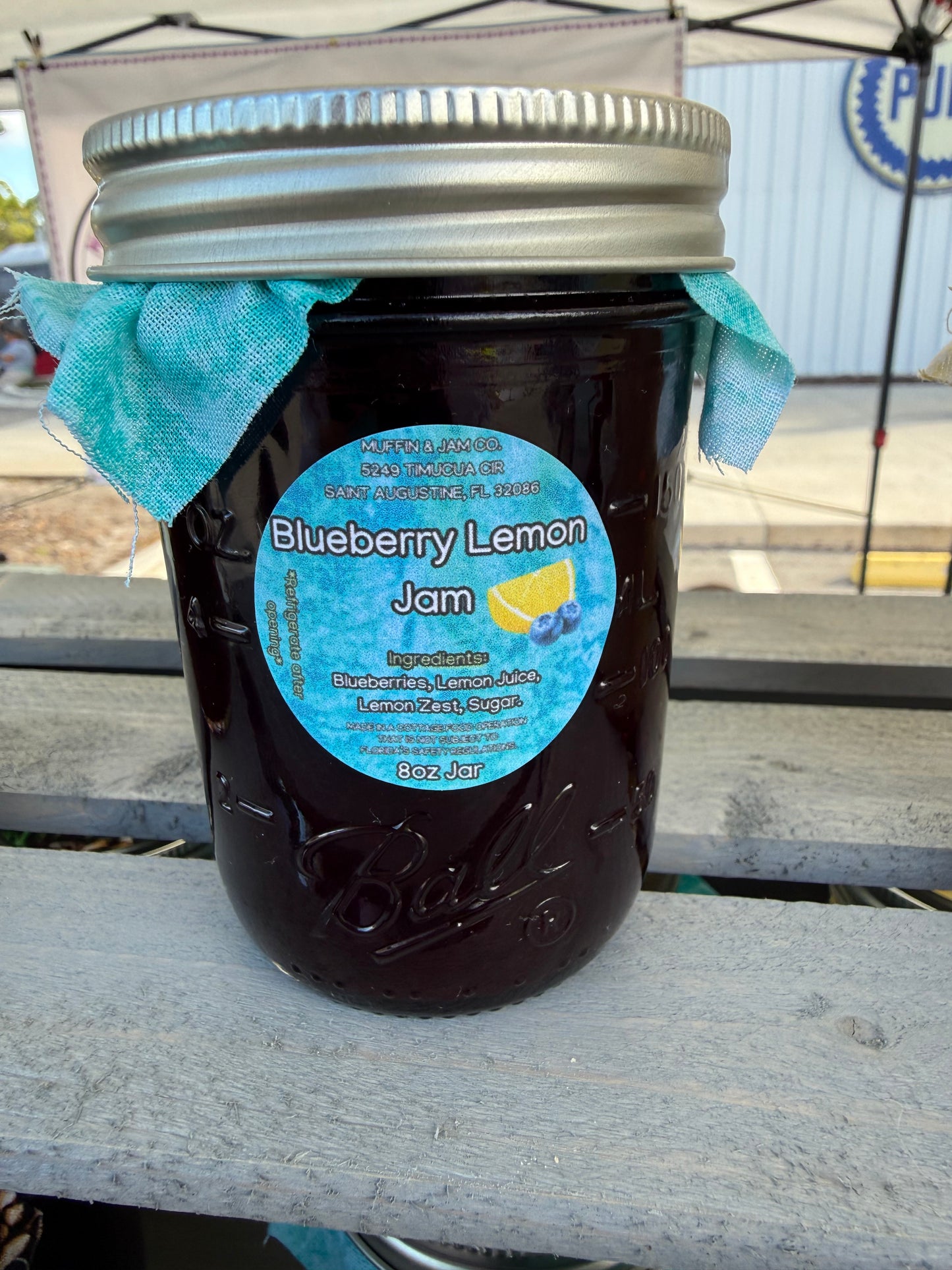 Blueberry Lemon Jam