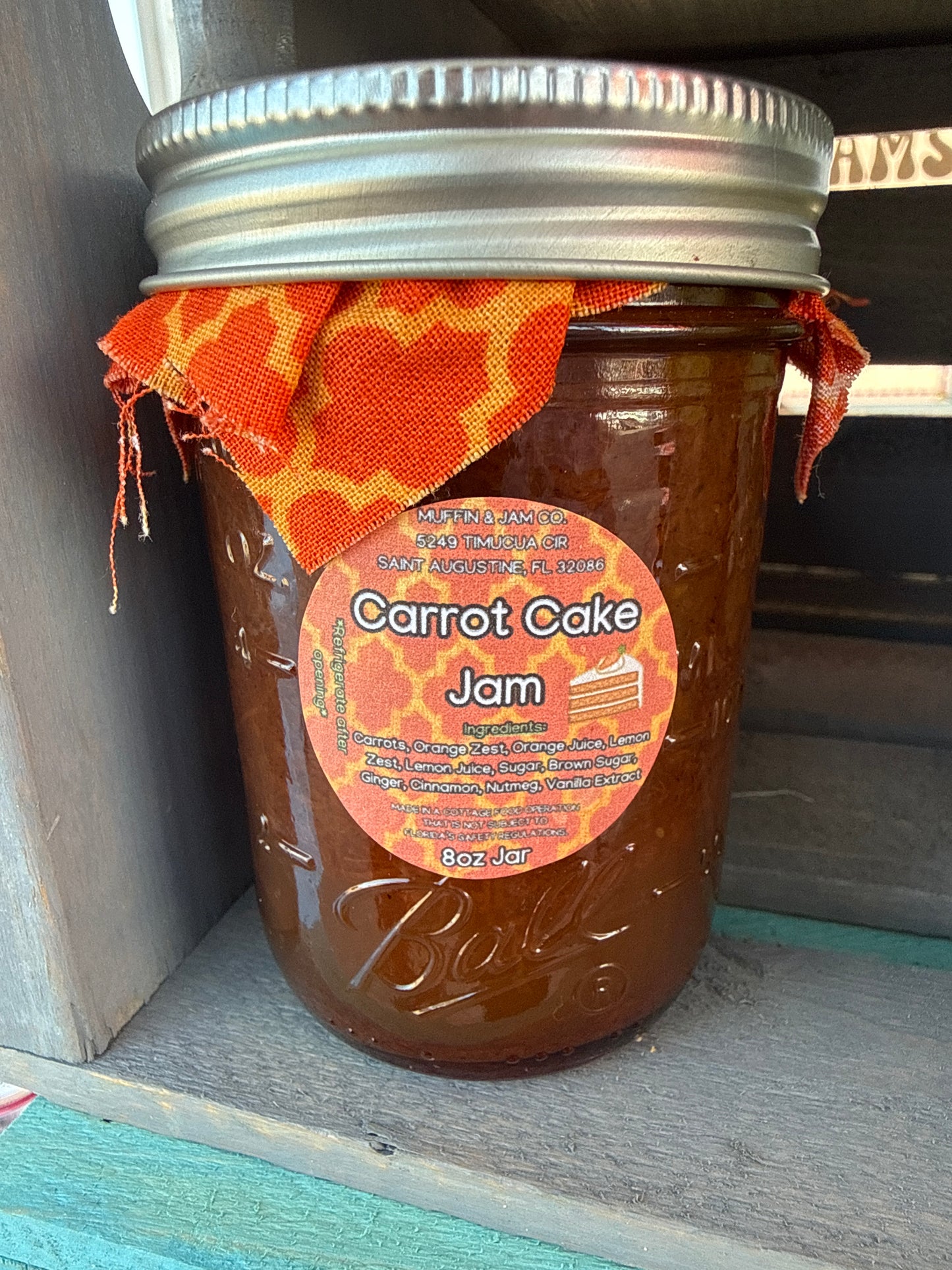 Carrot Cake Jam