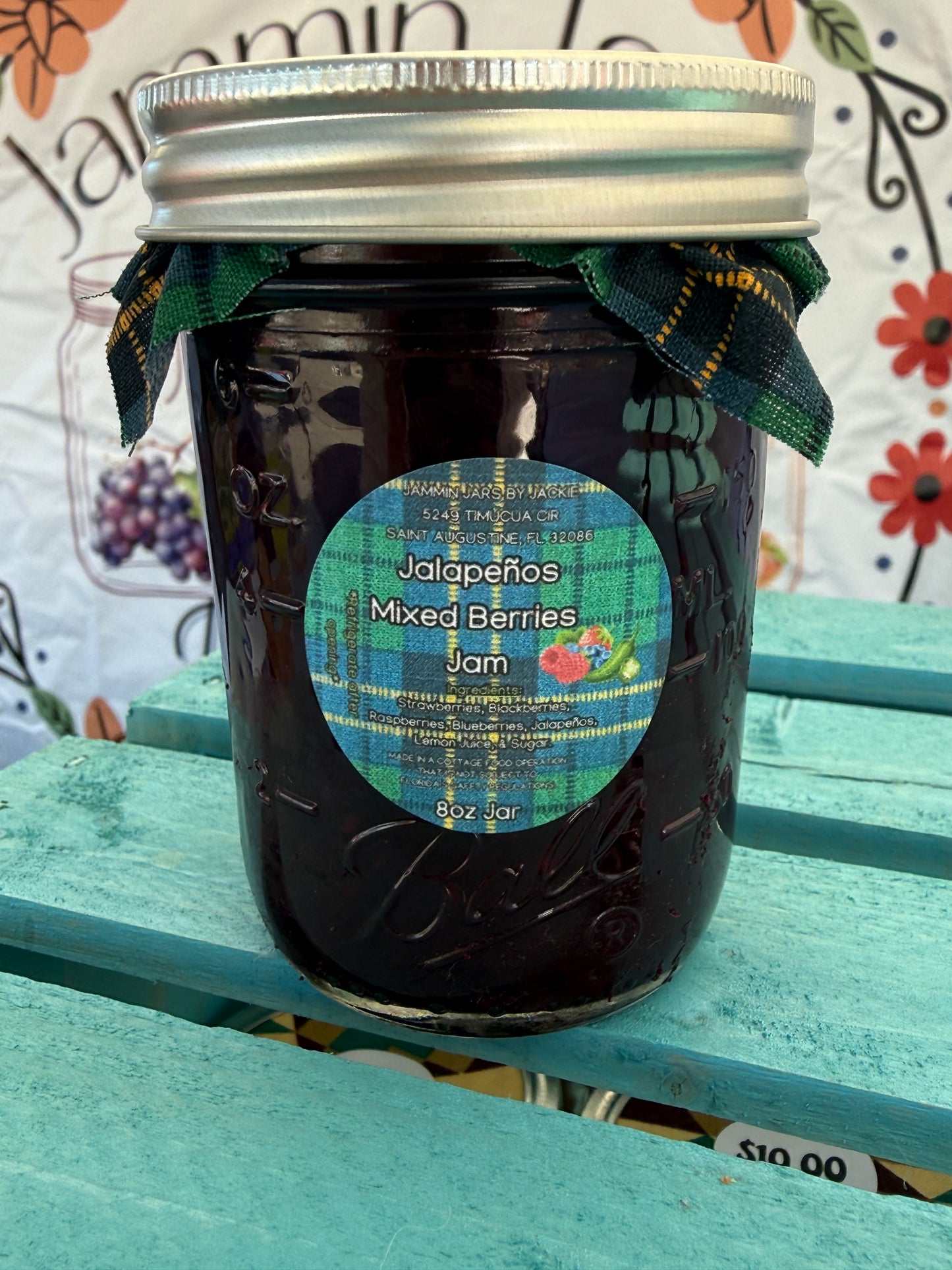 Jalapeño Mixed Berries Jam