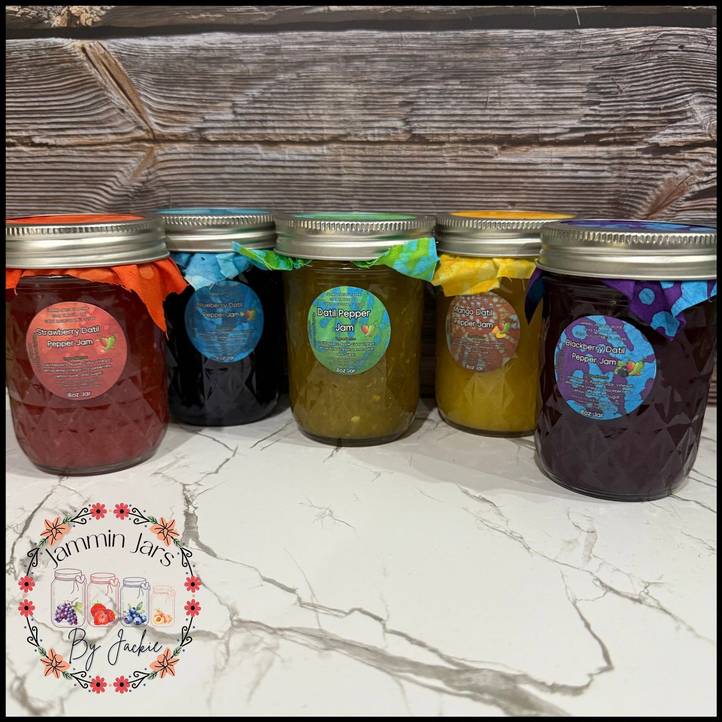 Datil Pepper Jam- 8oz Jar