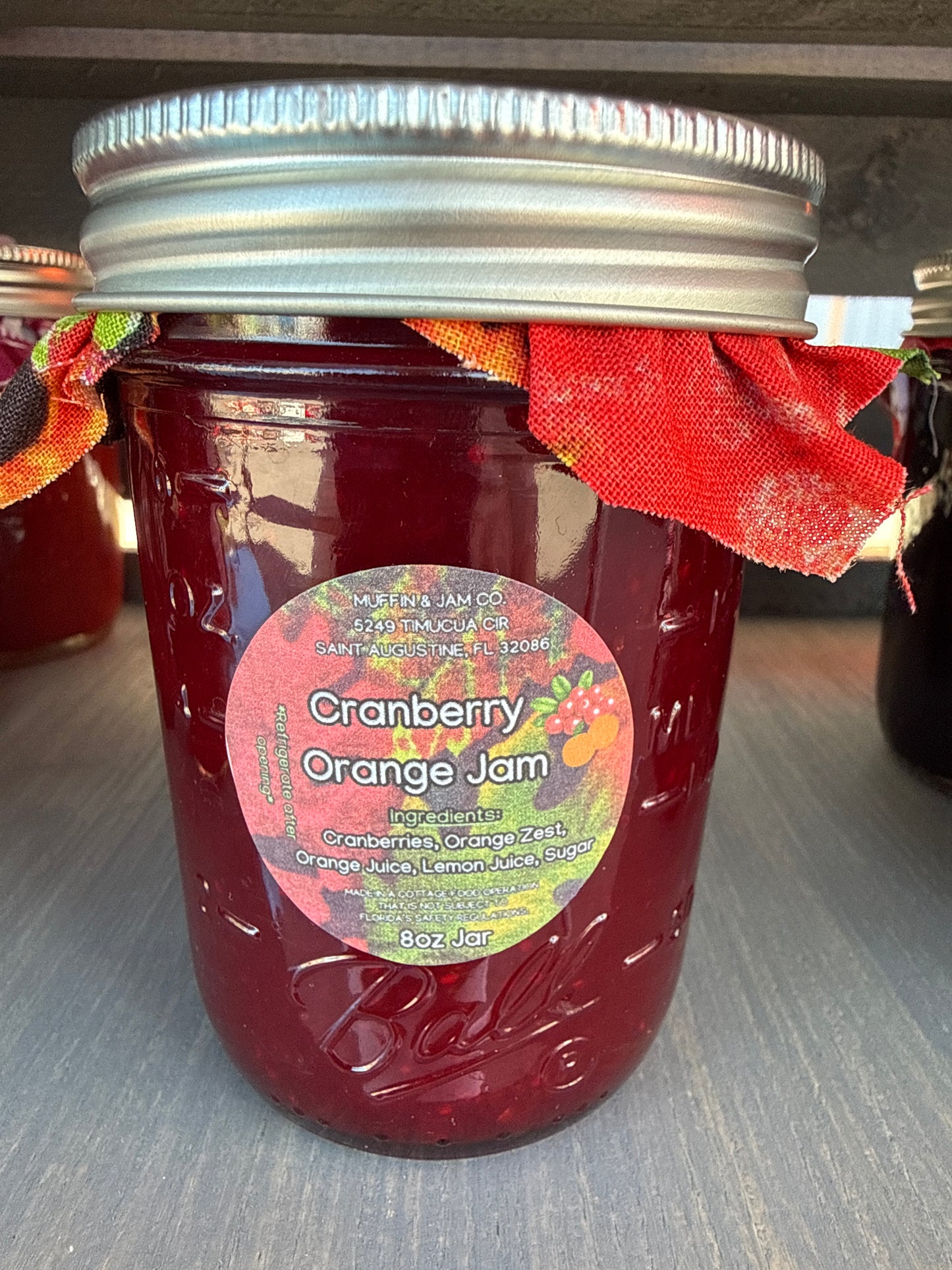Cranberry Orange Jam