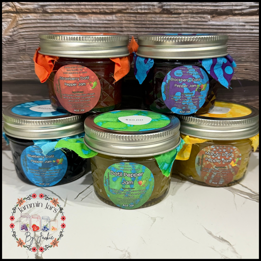 Datil Pepper Jam- 4oz Jar
